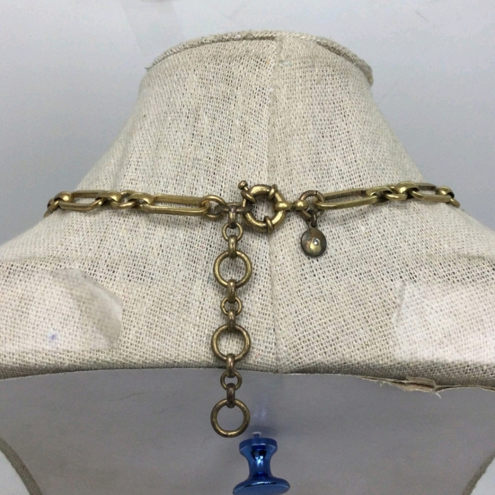 J. Crew Multicolor Rhinestone Statement Necklace … - image 5